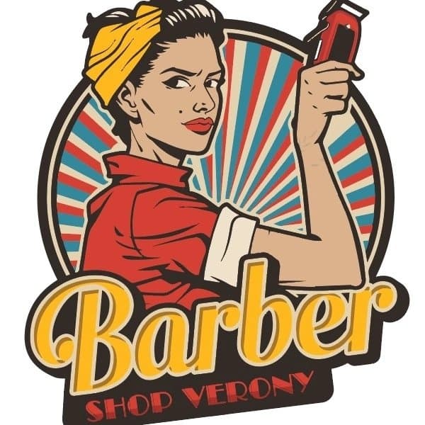 Logo Verony Barber Shop